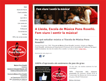 Tablet Screenshot of musicaponsrosello.com